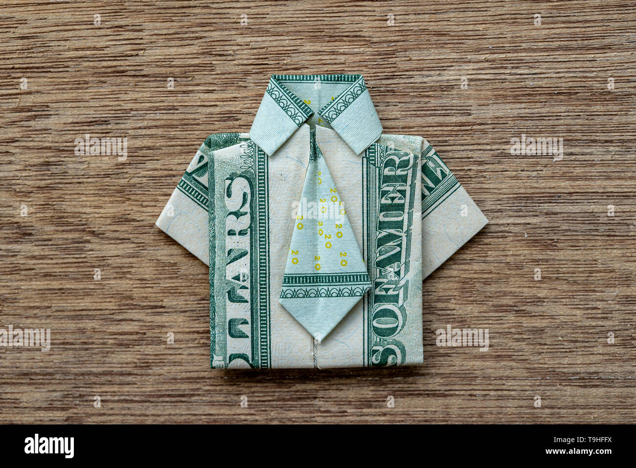 Dollar Bill Shirt And Pants Origami Nils Stucki