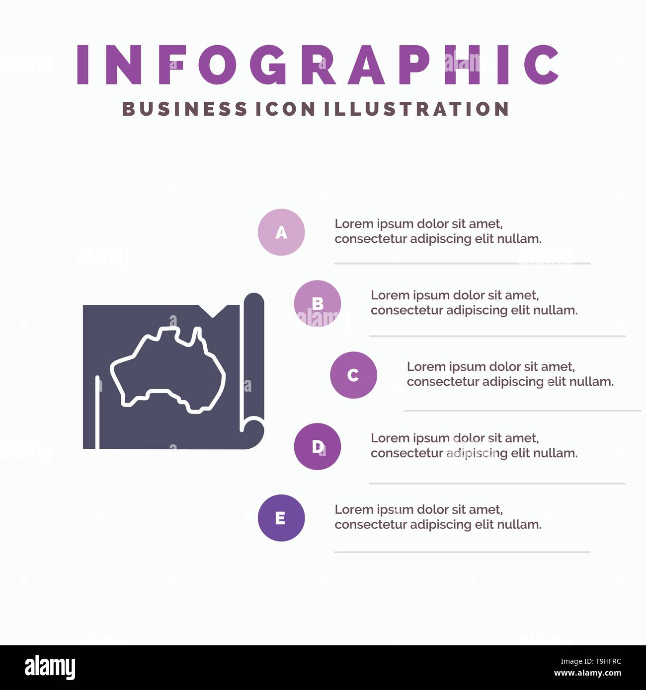 Australia, Australian, Country, Location, Map, Travel Solid Icon