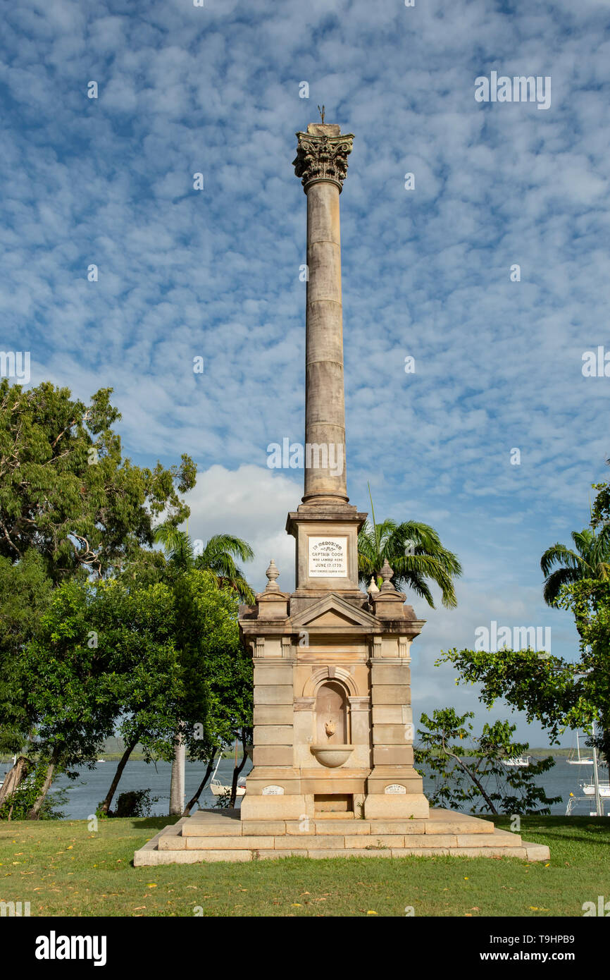 Captain James Cook Memorial, Cooktown, Queensland Stock Photo Alamy