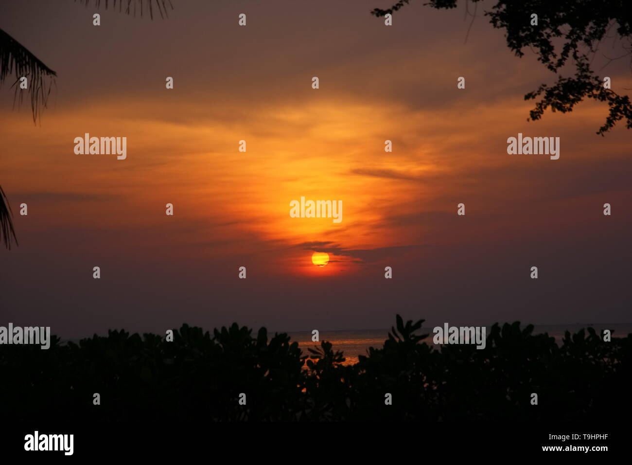 Sun set romantic hi-res stock photography and images - Alamy