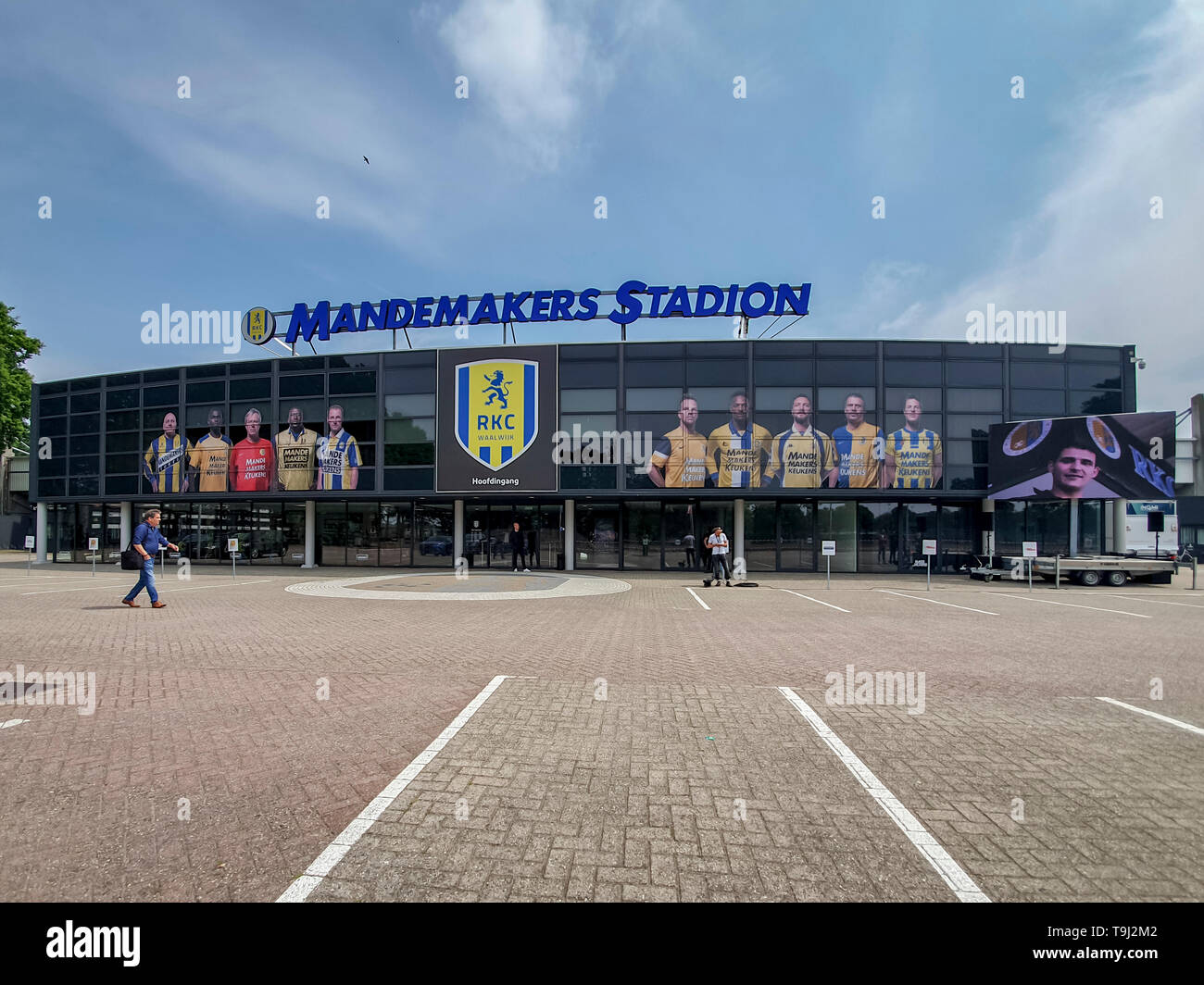 Waalwijk, Netherlands. 19th May, 2019. ,Mandemakers Stadion, Keuken Kampioen Divisie, RKC - Excelsior (play off) ,play off season 2018 / 2019,  stadion overview before the match RKC - Excelsior (play off) Credit: Pro Shots/Alamy Live News Stock Photo