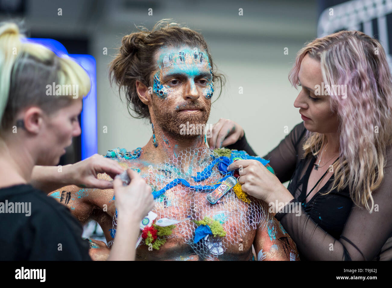 Merman model hi-res stock photography and images - Alamy
