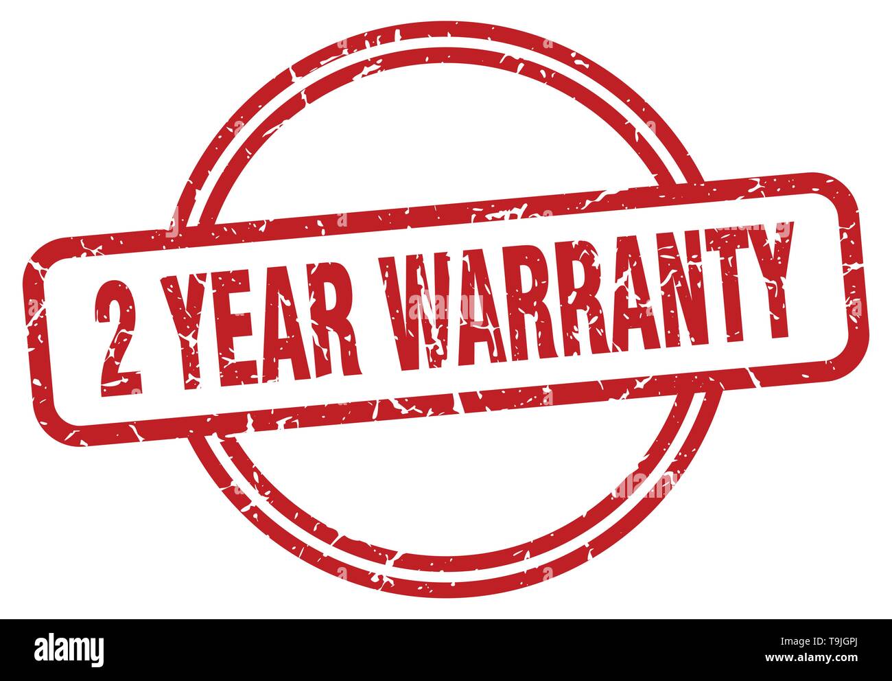 Two year guarantee warranty Stock Vector Images - Alamy