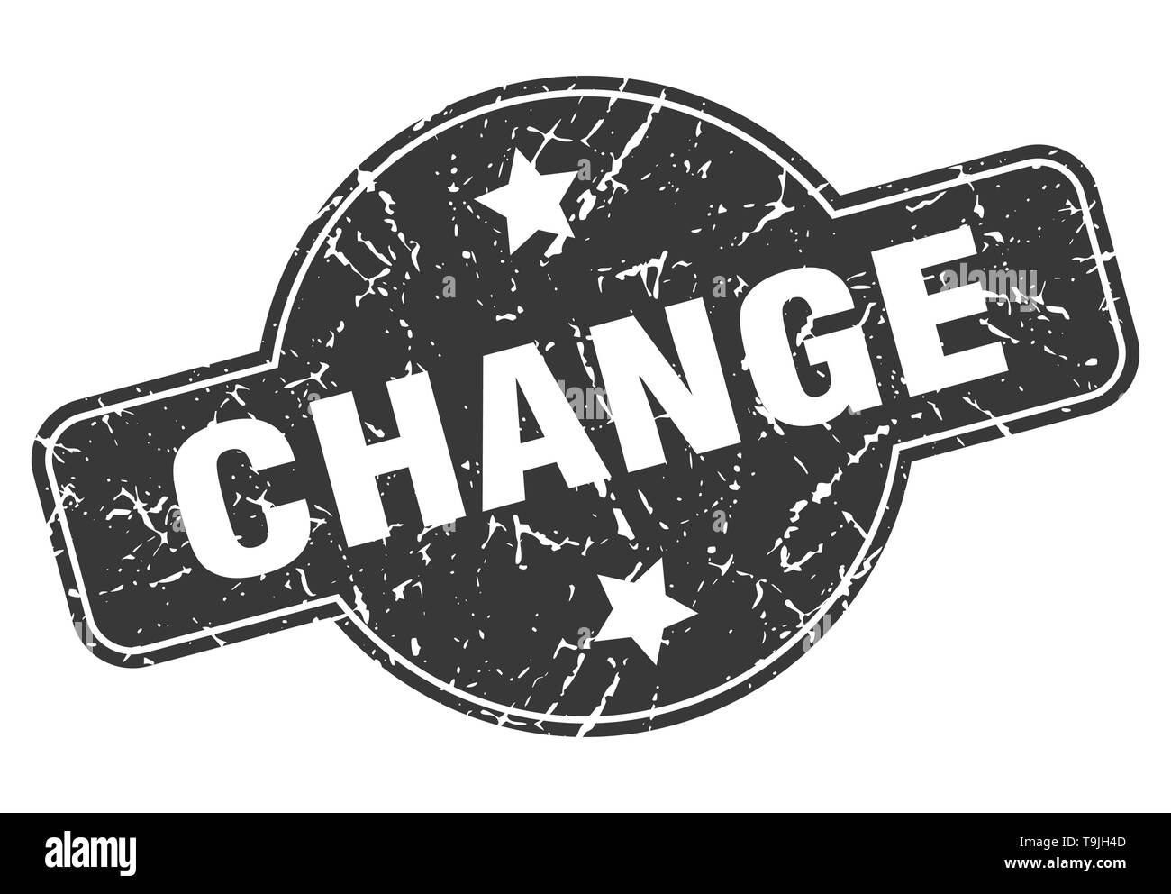 change round grunge isolated stamp Stock Vector Image & Art - Alamy