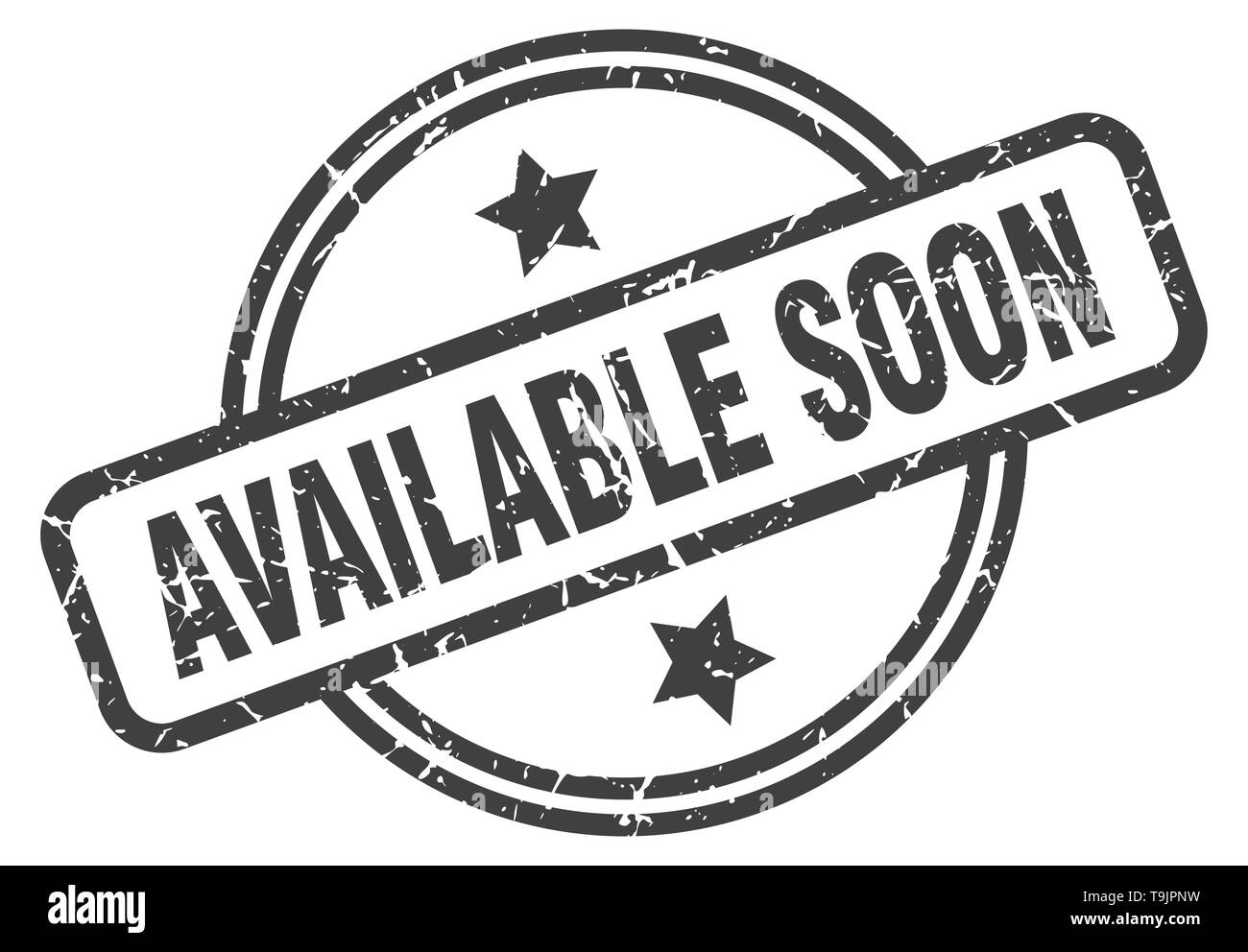 available soon stamp isolated on white Stock Vector Image & Art - Alamy