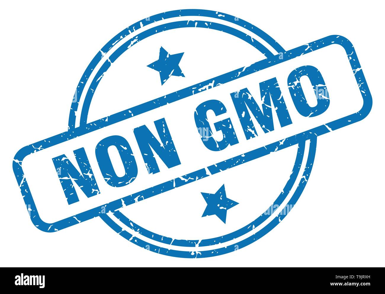 non gmo round vintage grunge stamp Stock Vector Image & Art - Alamy