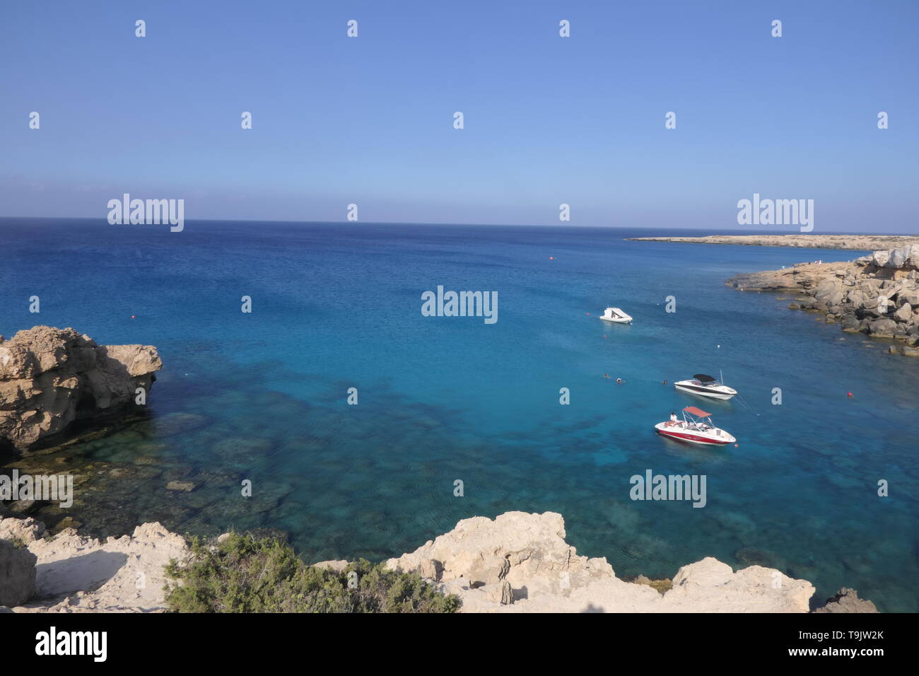 The Blue Lagoon, Ayia Napa, Cyprus Stock Photo Alamy