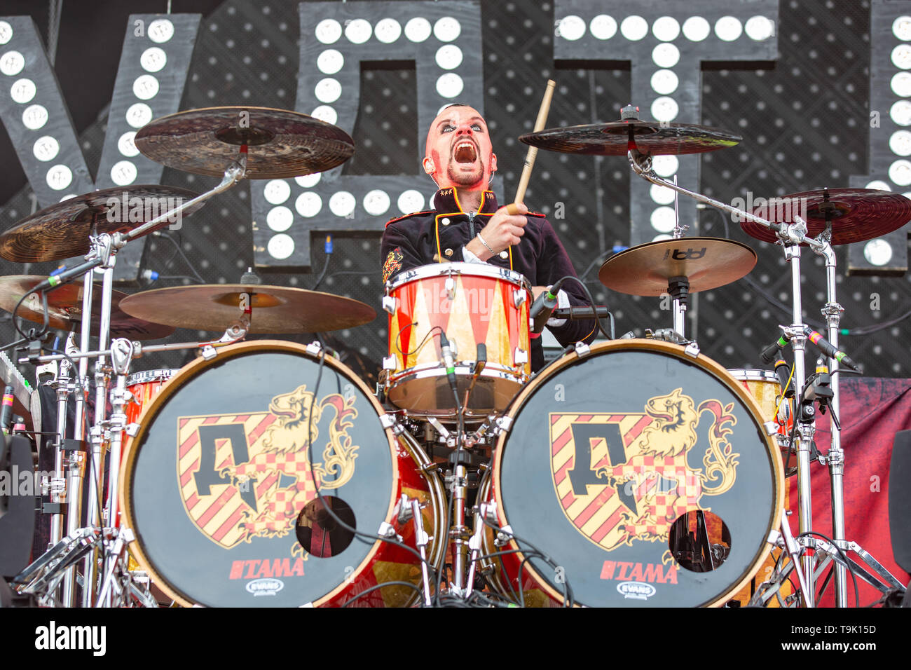 May 17, 2019 - Columbus, Ohio, U.S - JOHN ALFREDSSON of Avatar during ...