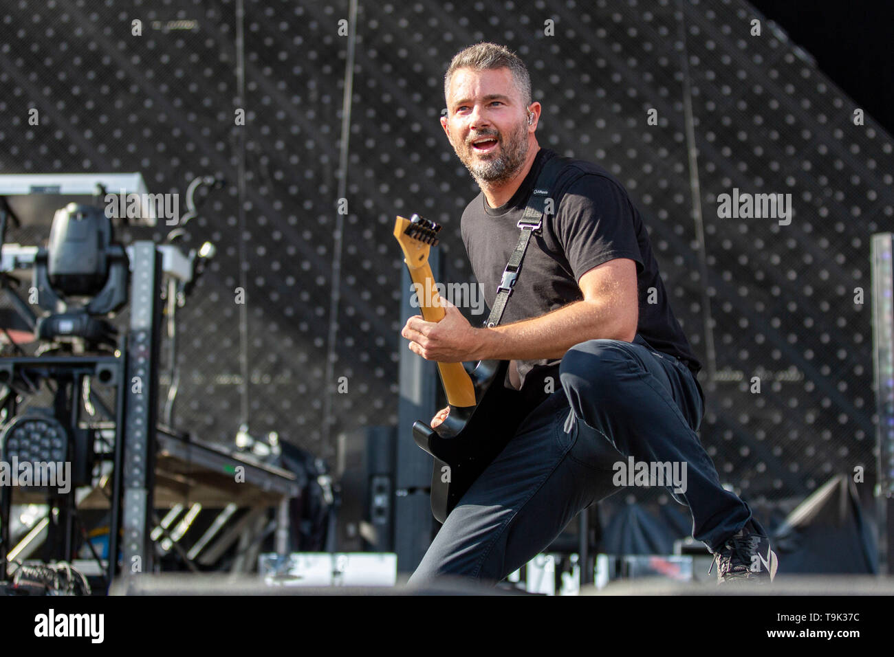May 17, 2019 Columbus, Ohio, U.S JEFF LING of Parkway Drive during