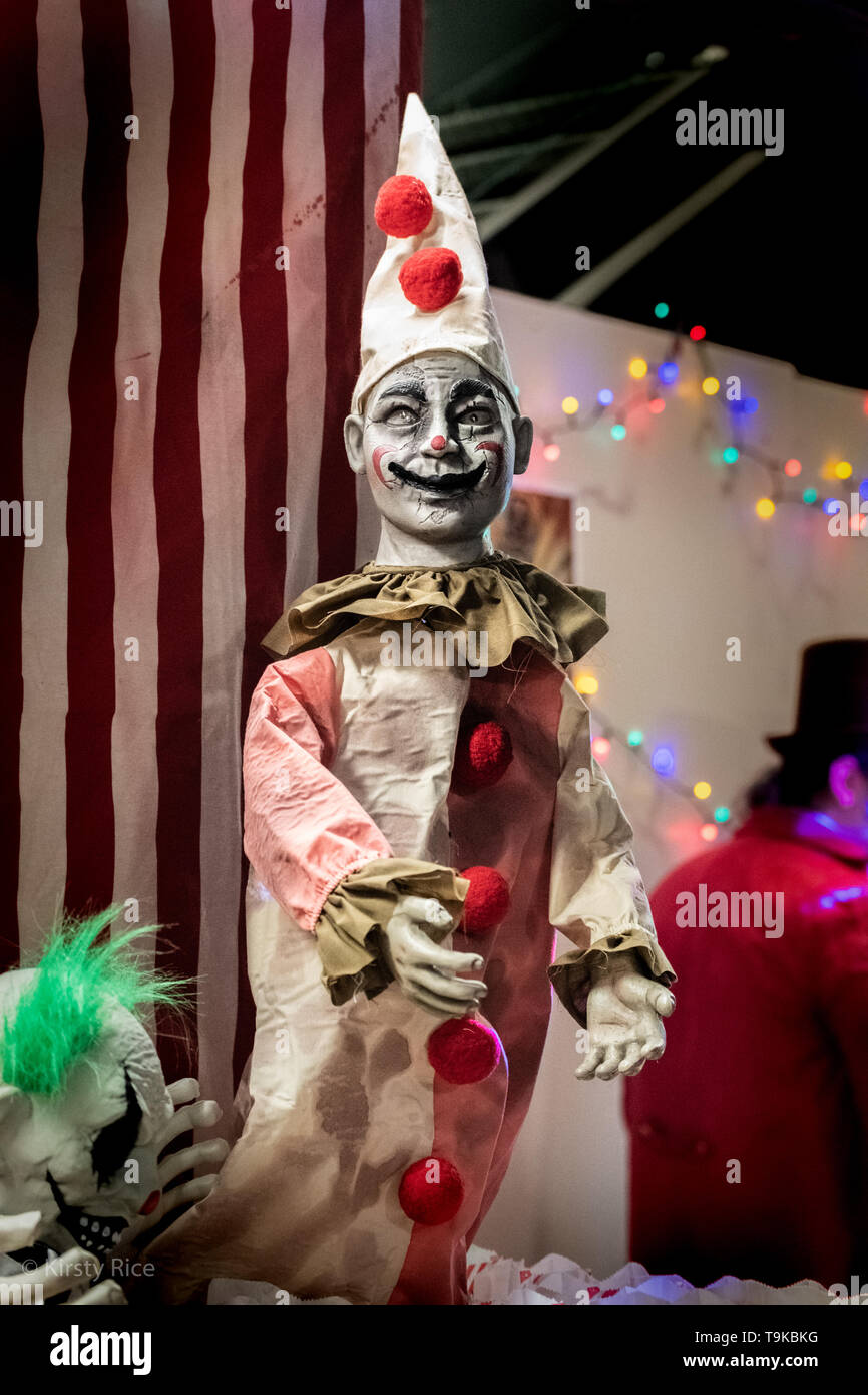 halloween clown doll