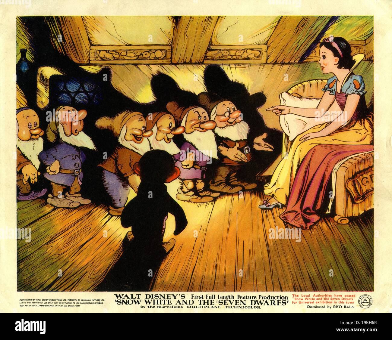 Walt Disney's SNOW WHITE AND THE SEVEN DWARFS 1937 ...