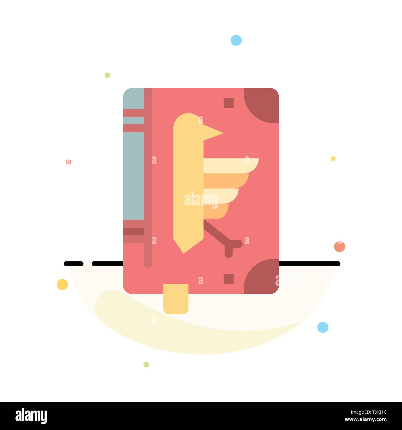 Declaration Icon Flat Stock Photos Declaration Icon Flat - 