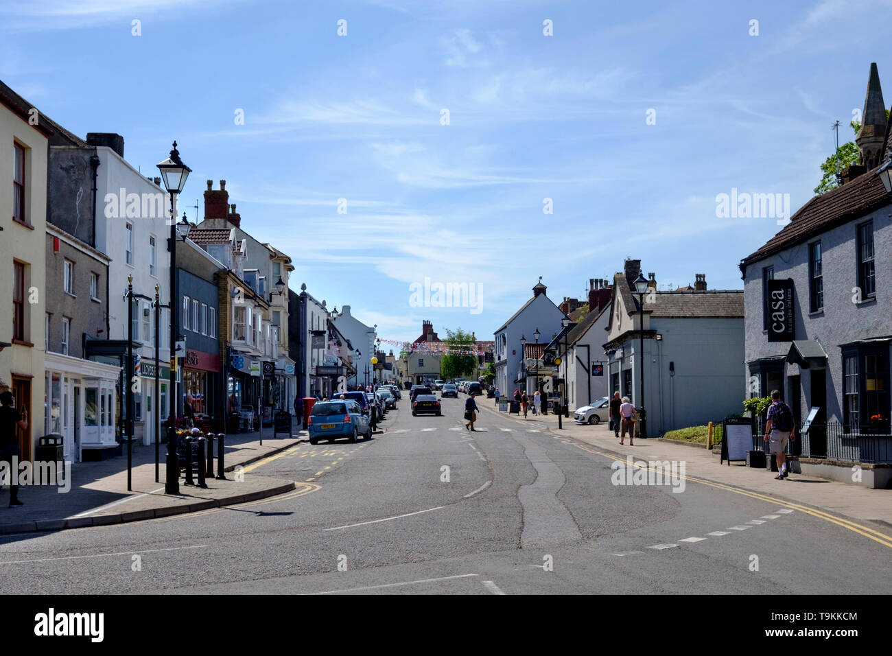 Around Thornbury, a small town in South Gloucestershire, on the edge of the south Cotswolds Stock Photo