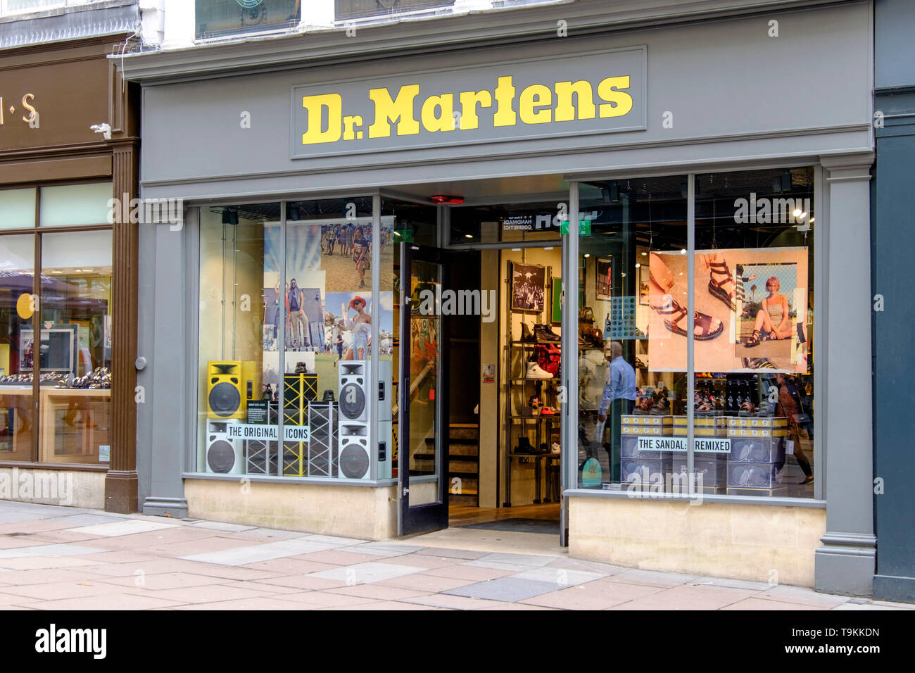 Around Bath an historic city in Somerset UK Dr Martens shop Stock Photo -  Alamy