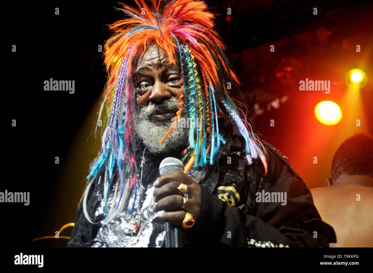 George Clinton and Parliament-Funkadelic performing live Stock Photo