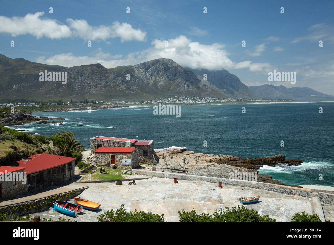 The Cape Peninsula at Hermanus near Cape Town, South Africa Stock Photo