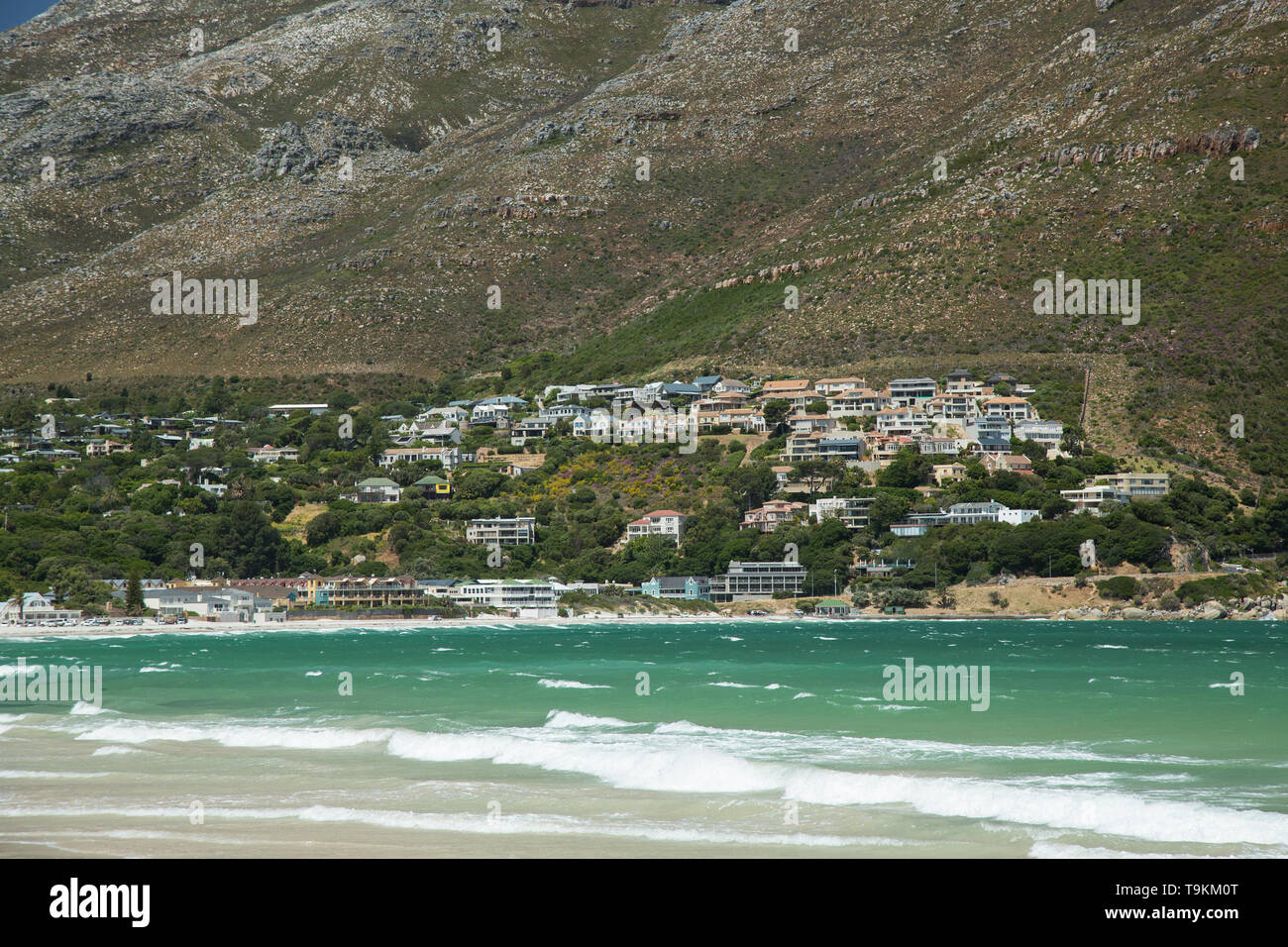 Scenic Hout Bay on the Cape Peninsula in Cape Town, South Africa Stock Photo