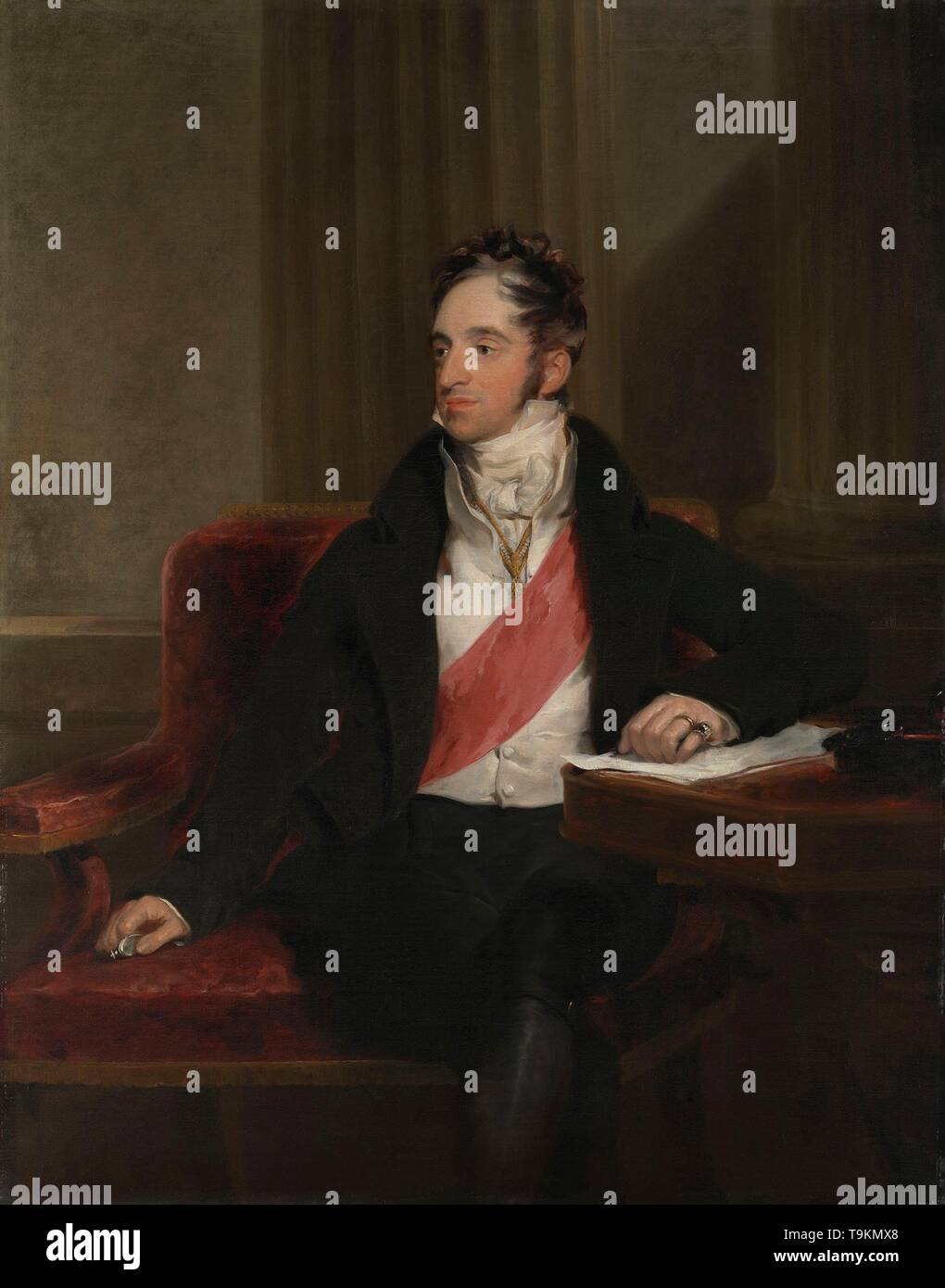 Portrait of Count Karl Robert Nesselrode (17801862). Museum Royal