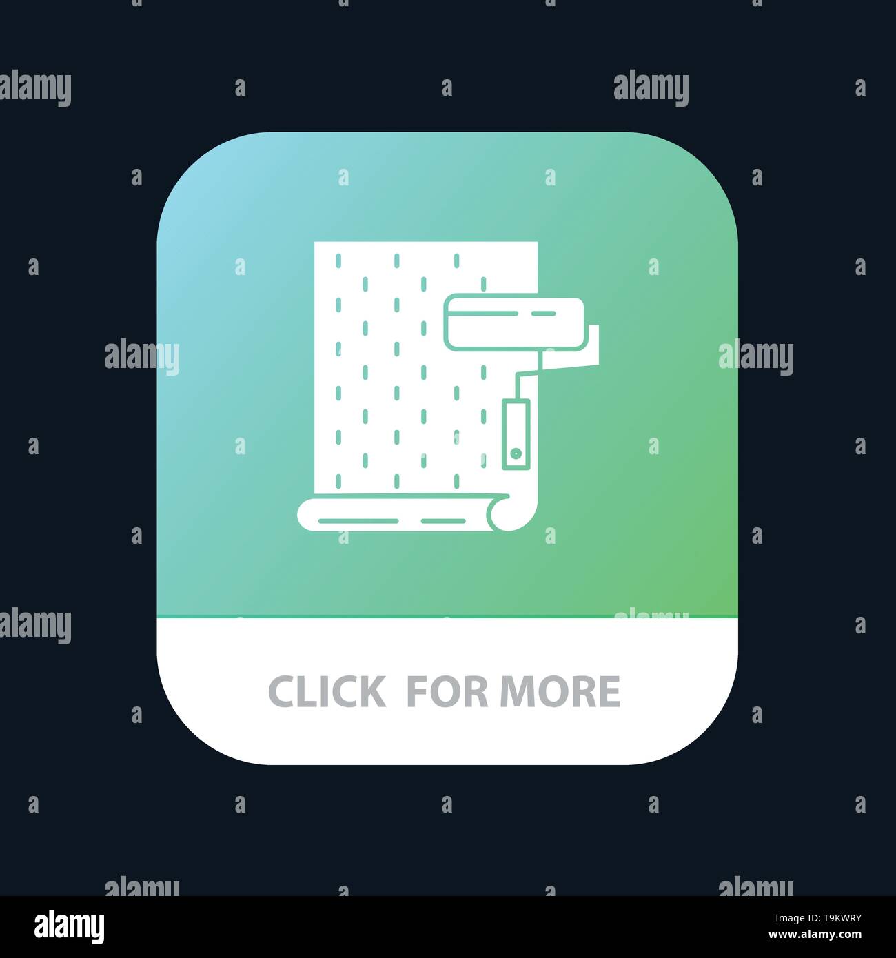 Paint, Interior, Design, Repair, Wallpaper Mobile App Button. Android