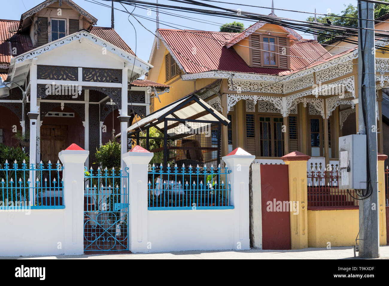 Historic building 'Port of Spain' Trinidad Stock Photo