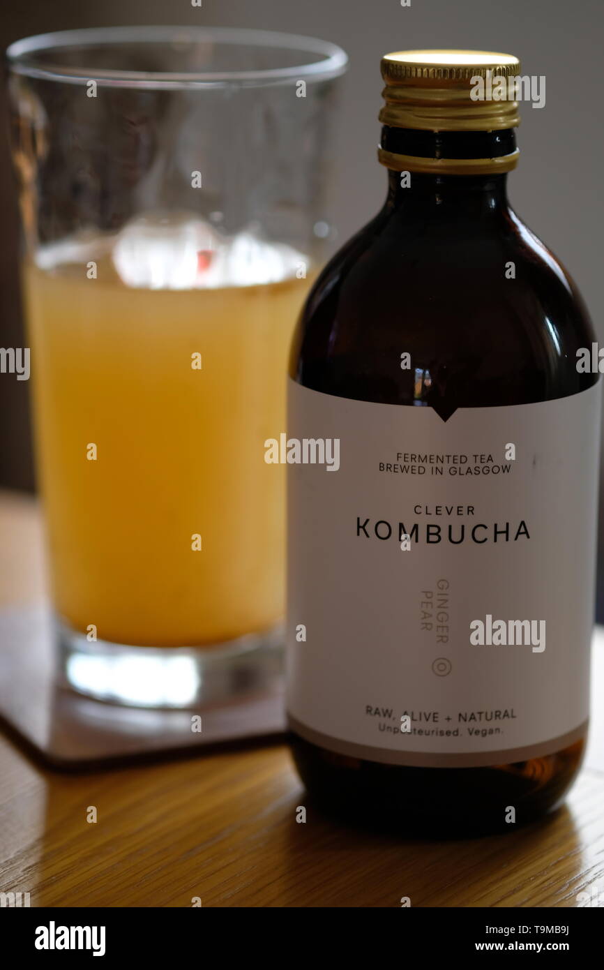 Kombucha tea drink Stock Photo Alamy