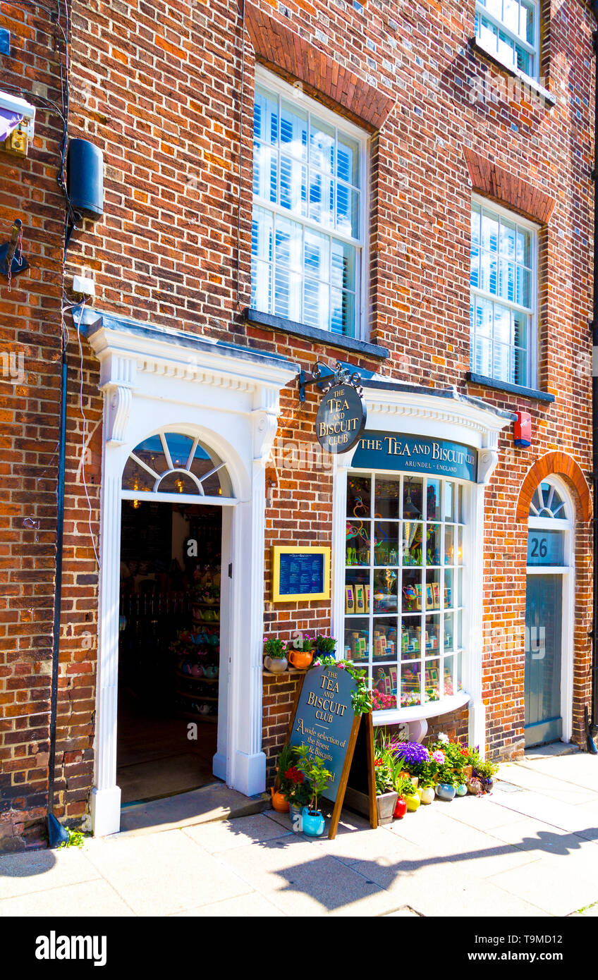 Arundel town shop hires stock photography and images Alamy