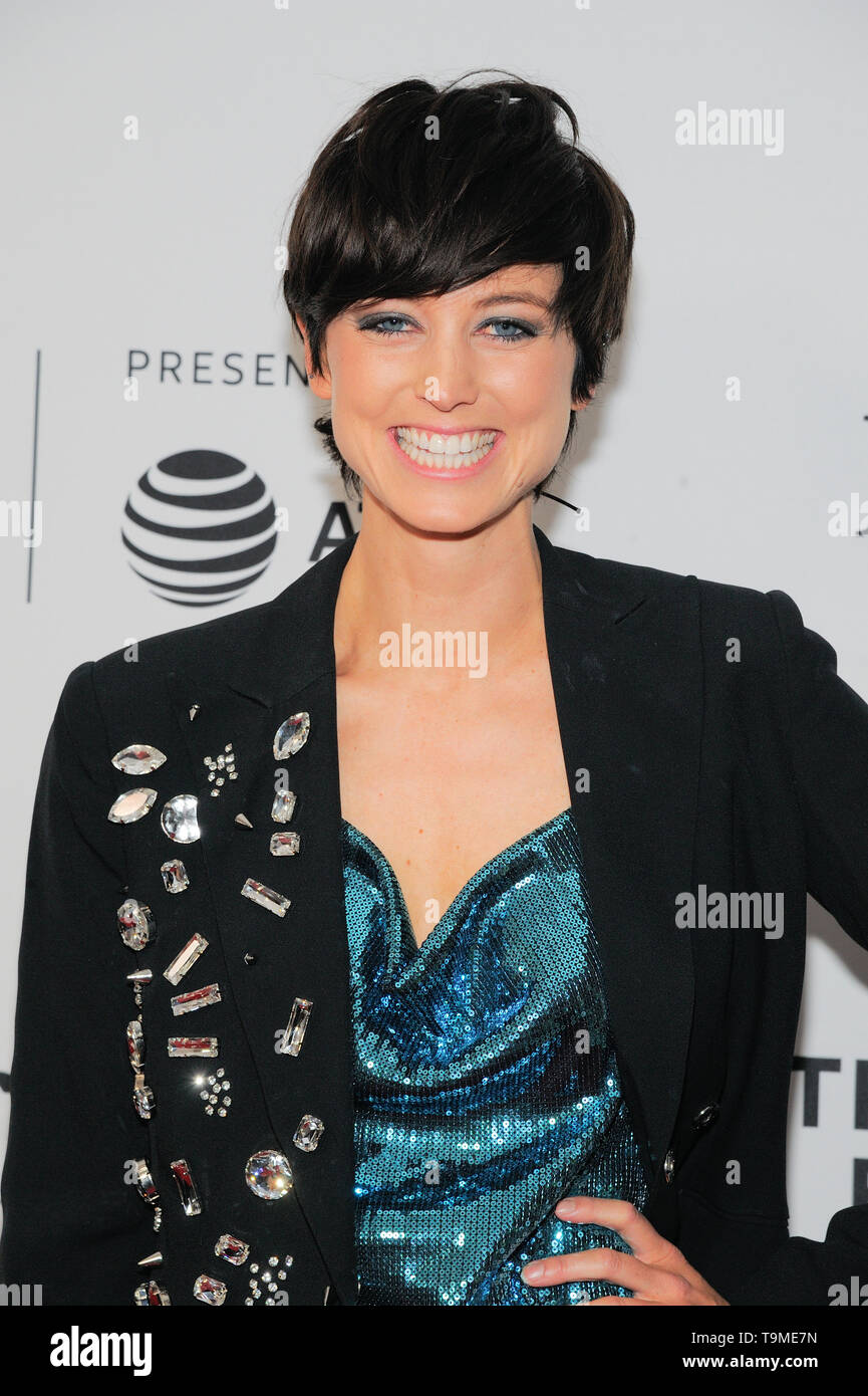 NEW YORK, NY APRIL 29 Lizzy McGroder attends "Tribeca TV The Boys