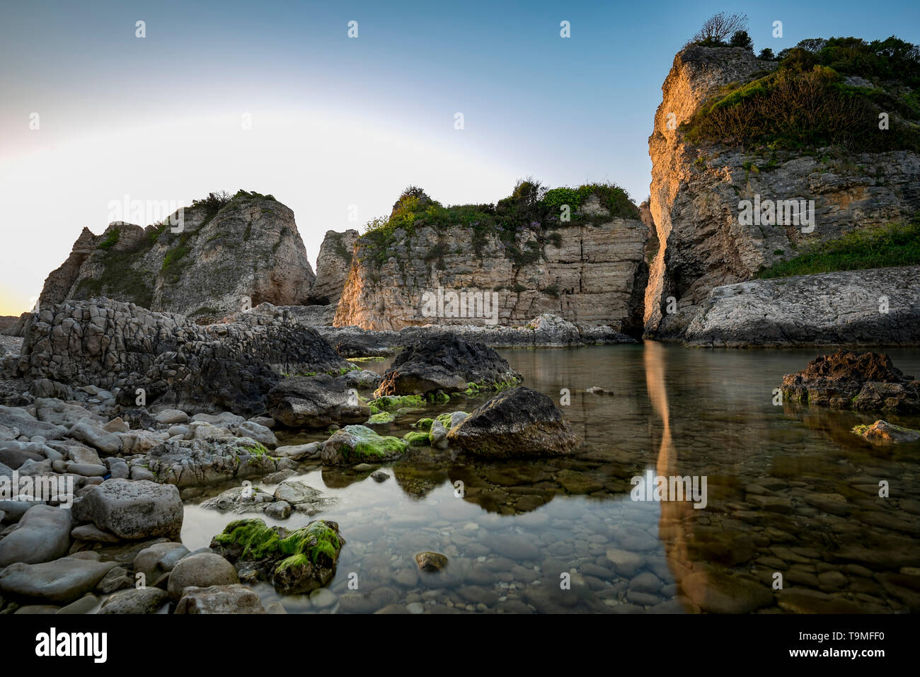 beautiful rocks in the sea Stock Photo - Alamy
