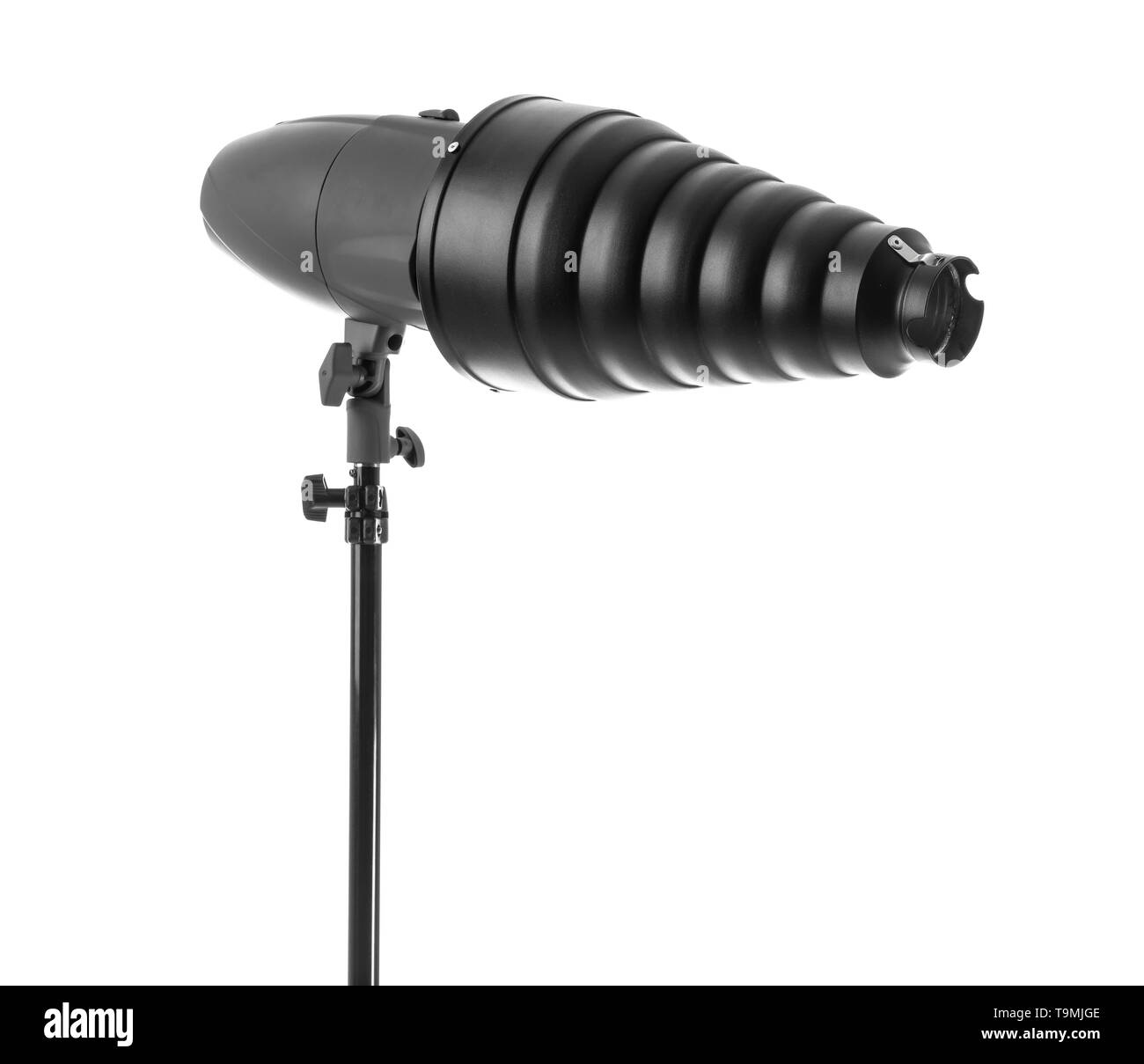 Modern lighting equipment on white background Stock Photo Alamy