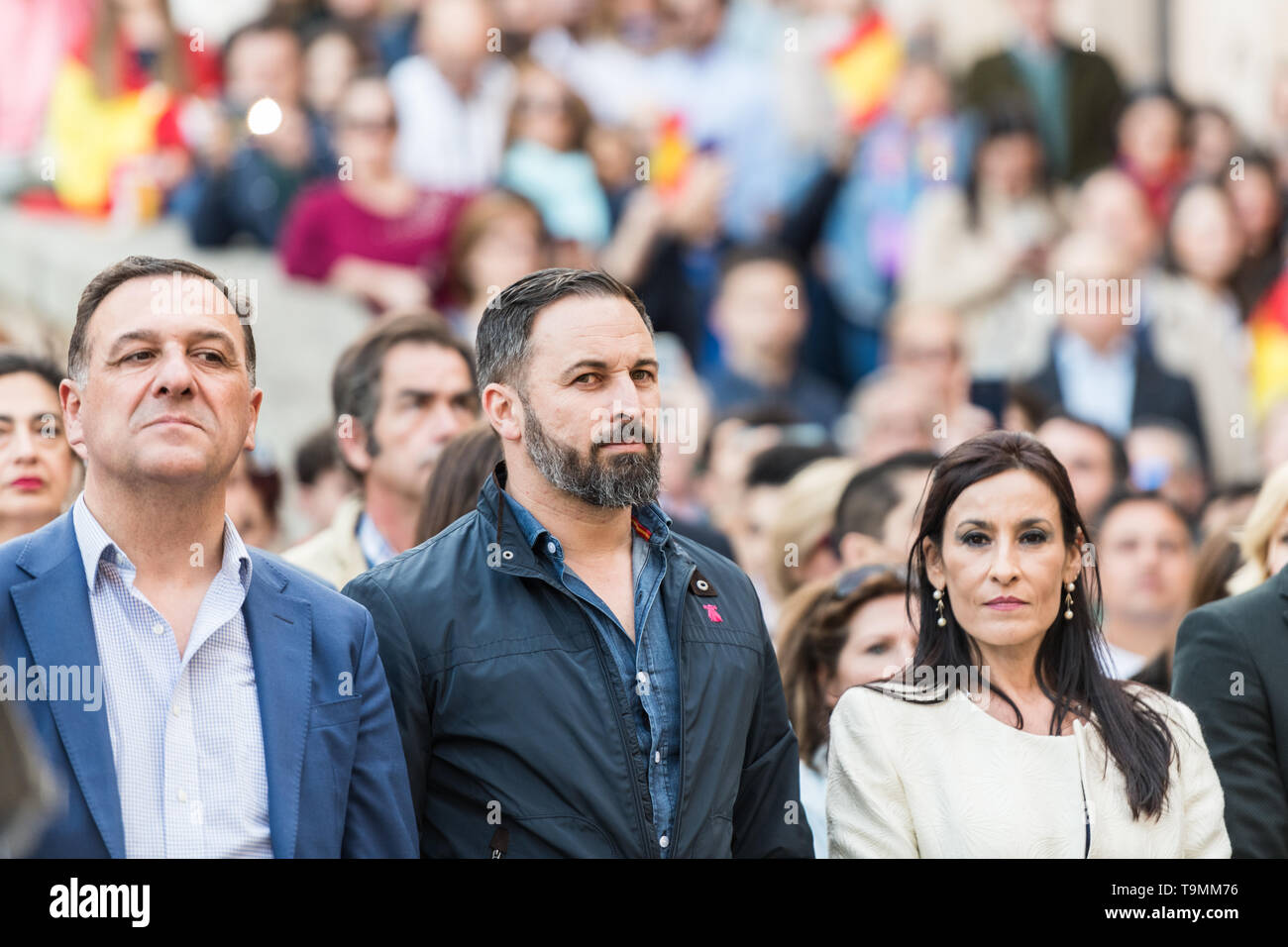 Santiago Abascal Rallies Party The 'National Priority' Strategy in Almería