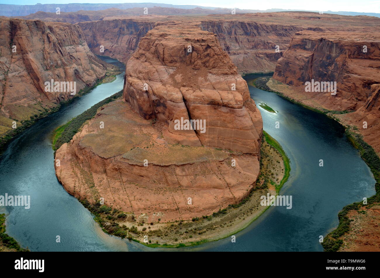 Horseshoe Bend canyon in Arizona Stock Photo Alamy