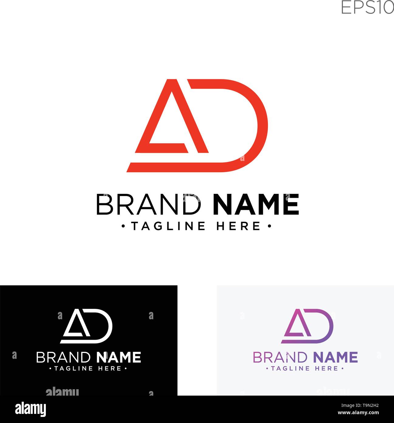 Ad Monogram Pattern Monogram ad hi-res stock photography and images - Alamy