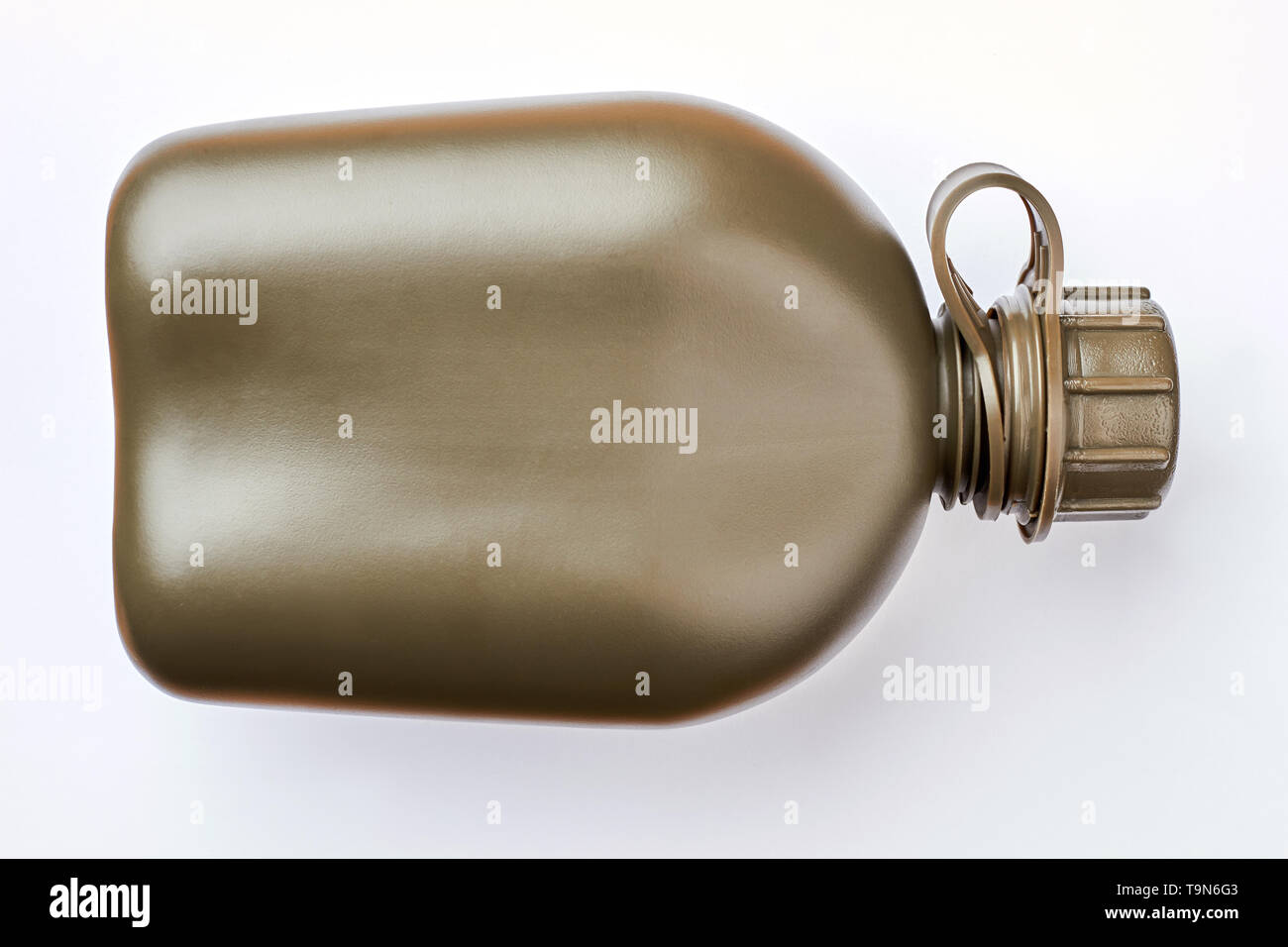 Military army water bottle Stock Photo - Alamy
