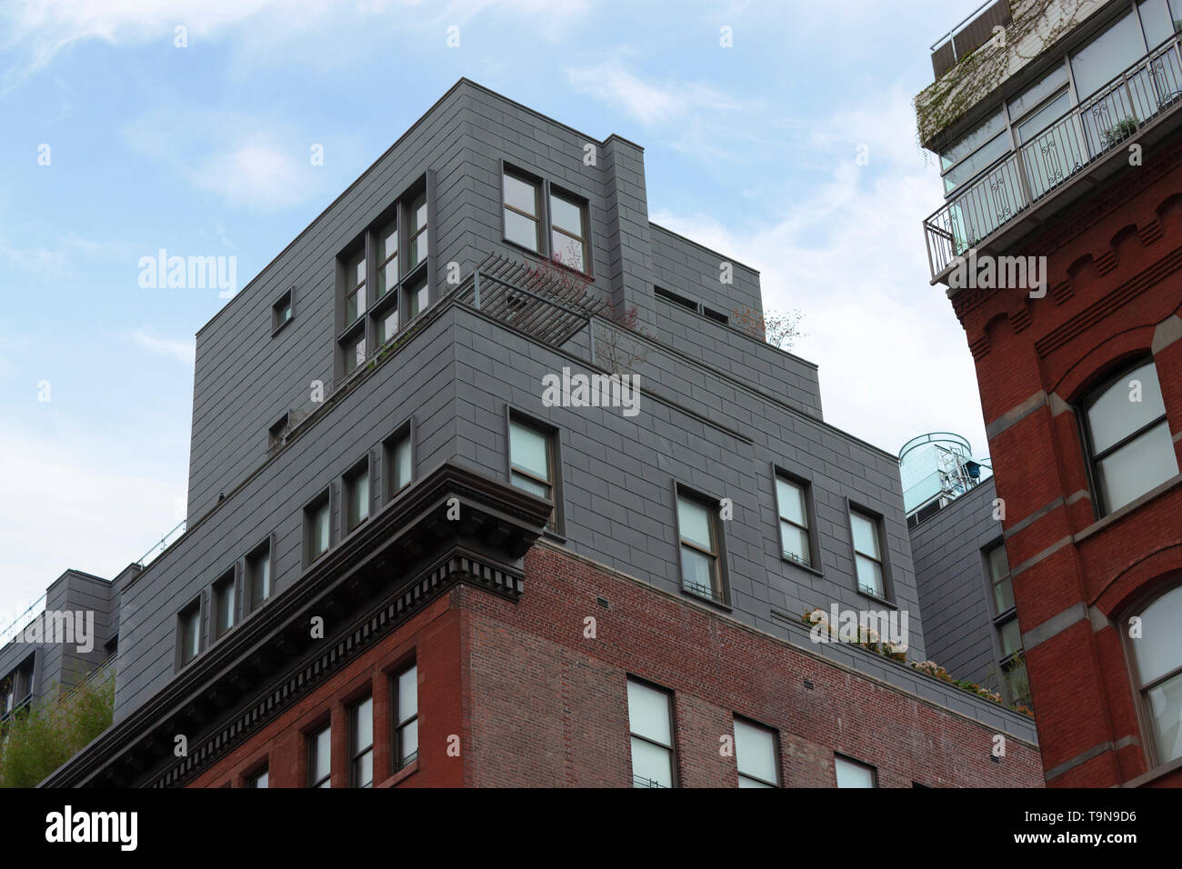 David Bowie's apartment in Lafayette St, Lower Manhattan, New York City, USA Stock Photo