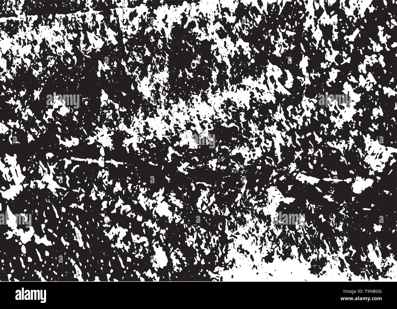 Black and white grunge urban texture vector with copy space. Abstract ...