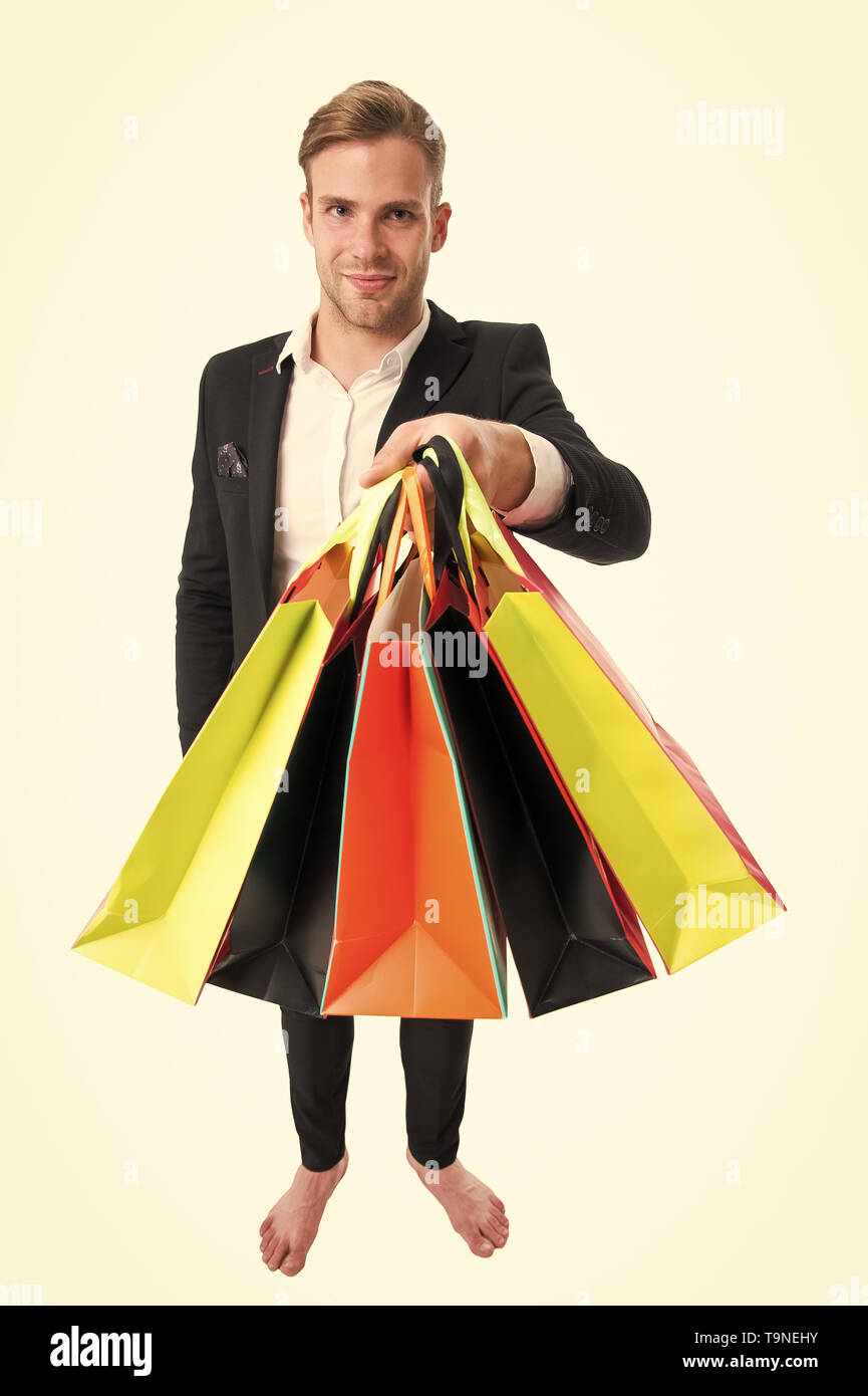 Big Sale In Shopping Mall Cyber Monday And Black Friday Concept