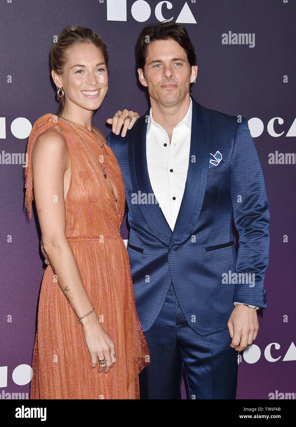 LOS ANGELES, CA MAY 18 Edei Pack (L) and James Marsden attend the