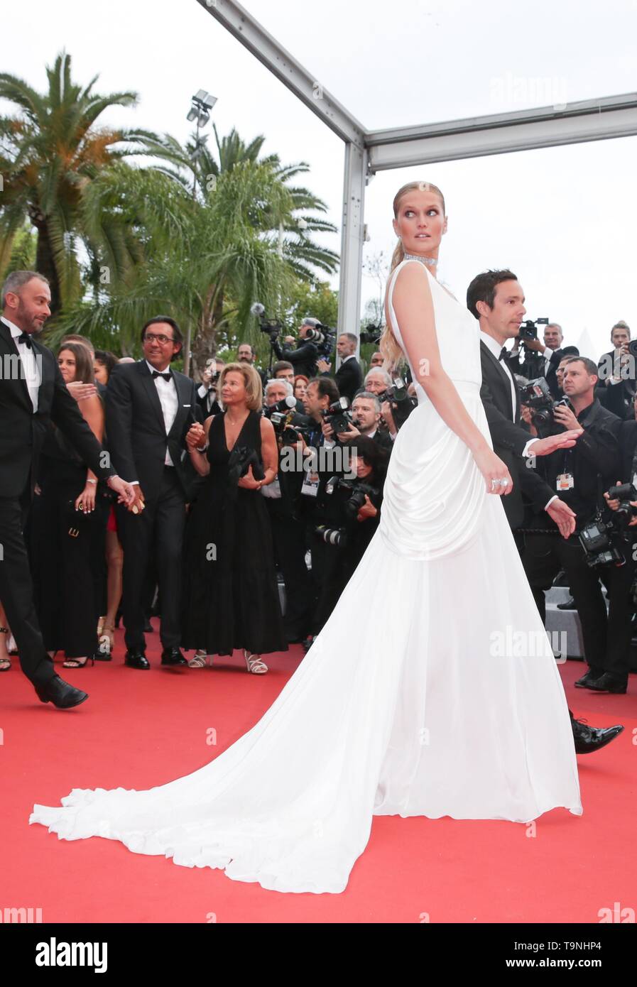 Toni Garrn,2019 Cannes Stock Photo