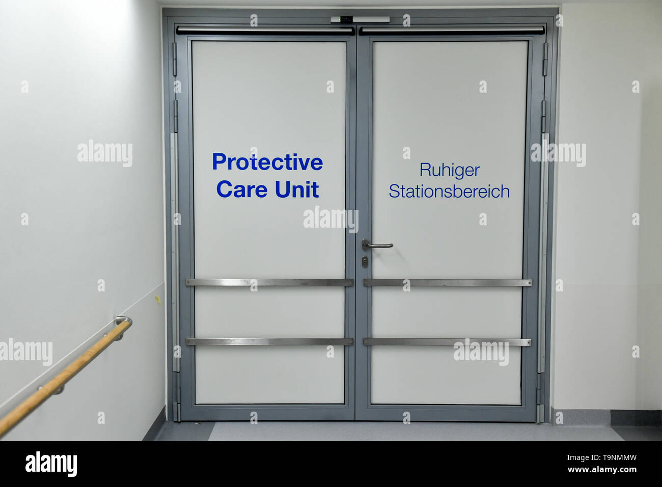 17 May 2019, Berlin The "Protective Care Unit" and "Quiet ward area