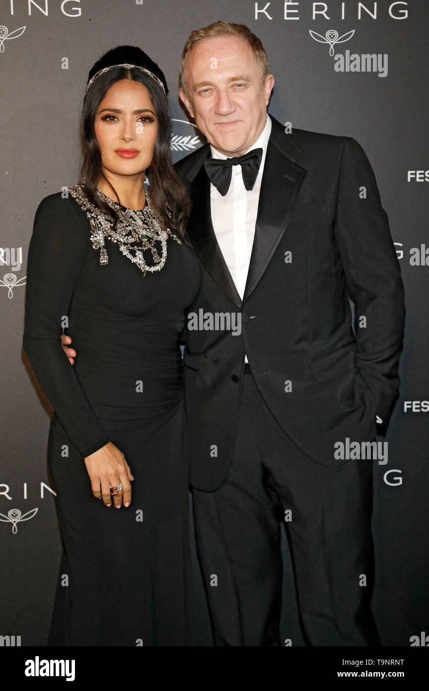 Salma Hayek And Husband Francois Henri Pinault At The Kering And Cannes salma-hayek-and-husband-francois-henri-pinault-at-the-kering-and-cannes