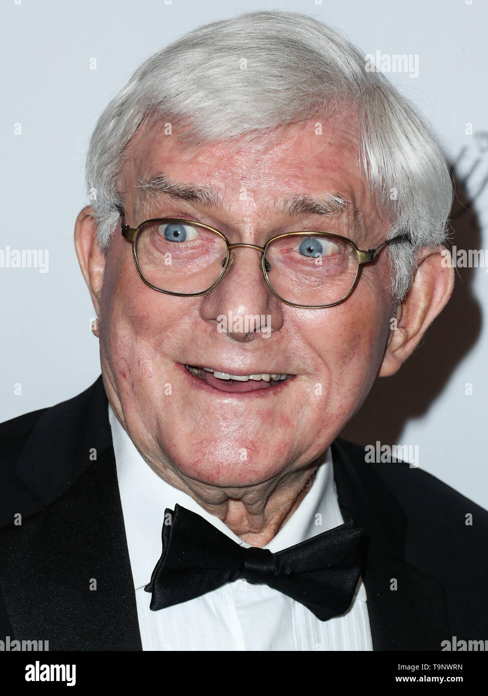 BEVERLY HILLS, LOS ANGELES, CA, USA - MAY 19: Phil Donahue arrives at the 2019 American Icon Awards held at the Beverly Wilshire Four Seasons Hotel on May 19, 2019 in Beverly Hills, Los Angeles, California, United States. (Photo by Xavier Collin/Image Press Agency) Stock Photo