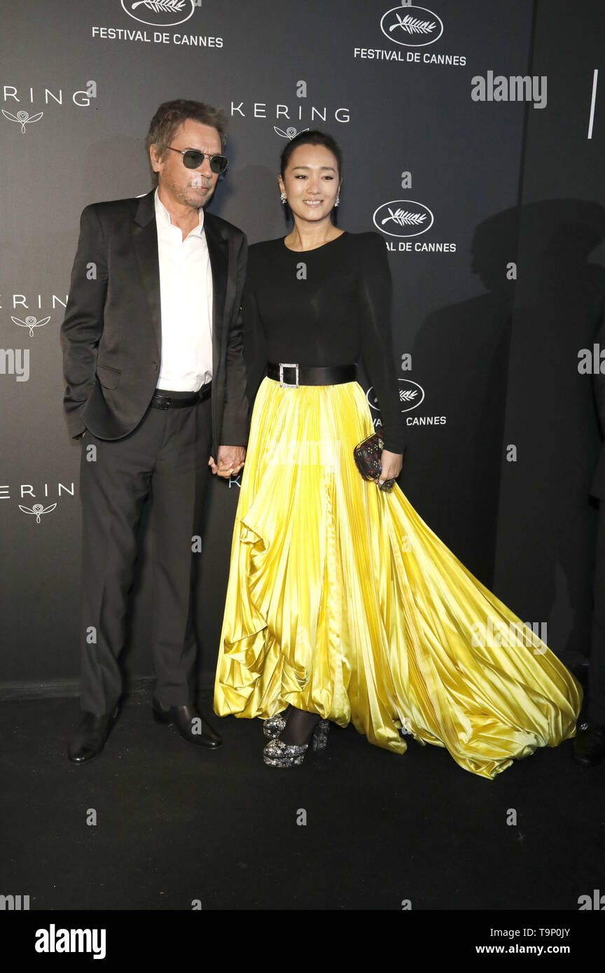 Jean Michel Jarre And Gong Li At The Kering And Cannes Film Festival 