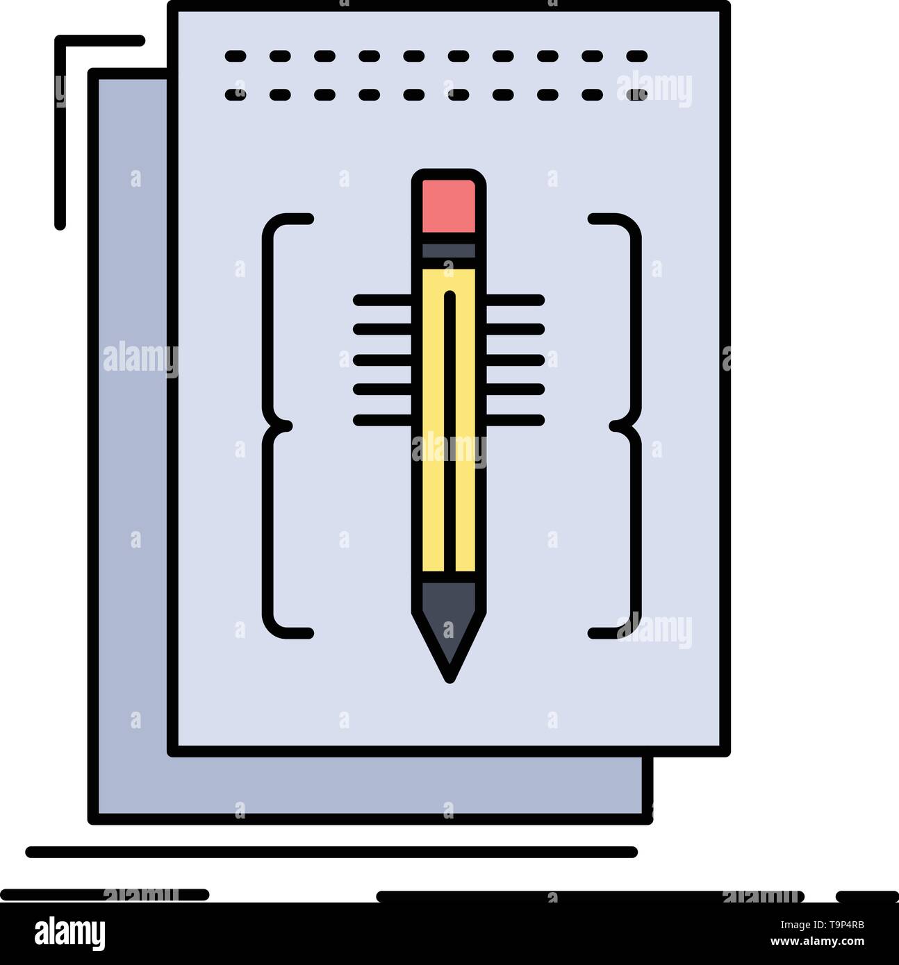 Code Edit Editor Language Program Flat Color Icon Vector Stock Vector Image Art Alamy Code Edit Editor Language Program Flat Color Icon Vector Stock Vector Image Art Alamy