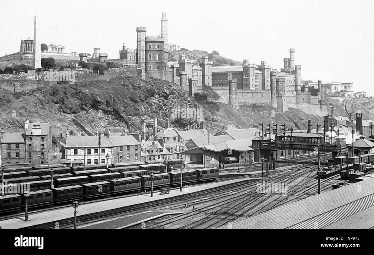 Calton Hill, Edinburgh Stock Photo