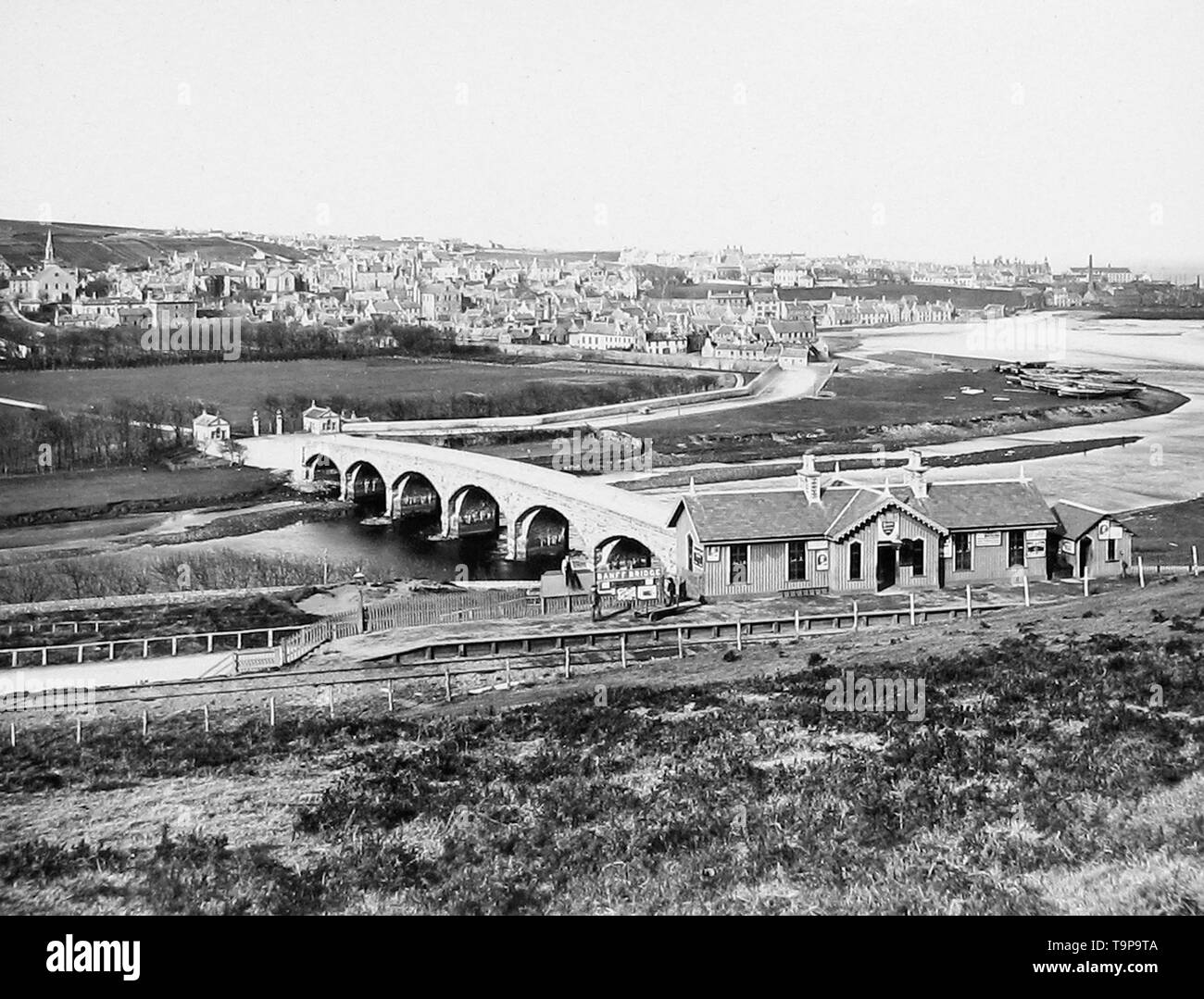 Banff Bridge Railway Station, Macduff, Scotland Stock Photo Alamy
