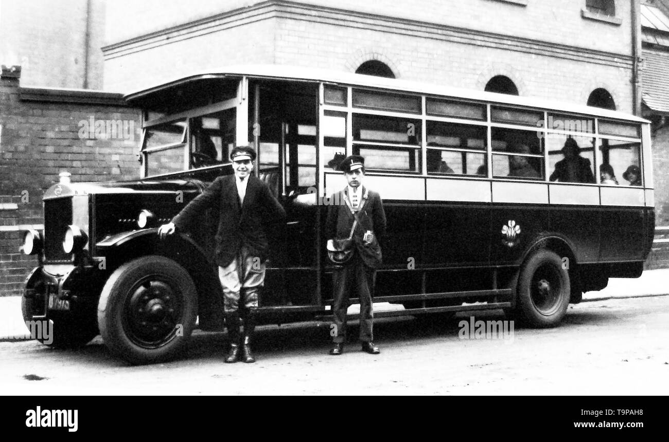 Nottingham bus in 1927 Stock Photo Alamy Nottingham bus in 1927 Stock Photo Alamy