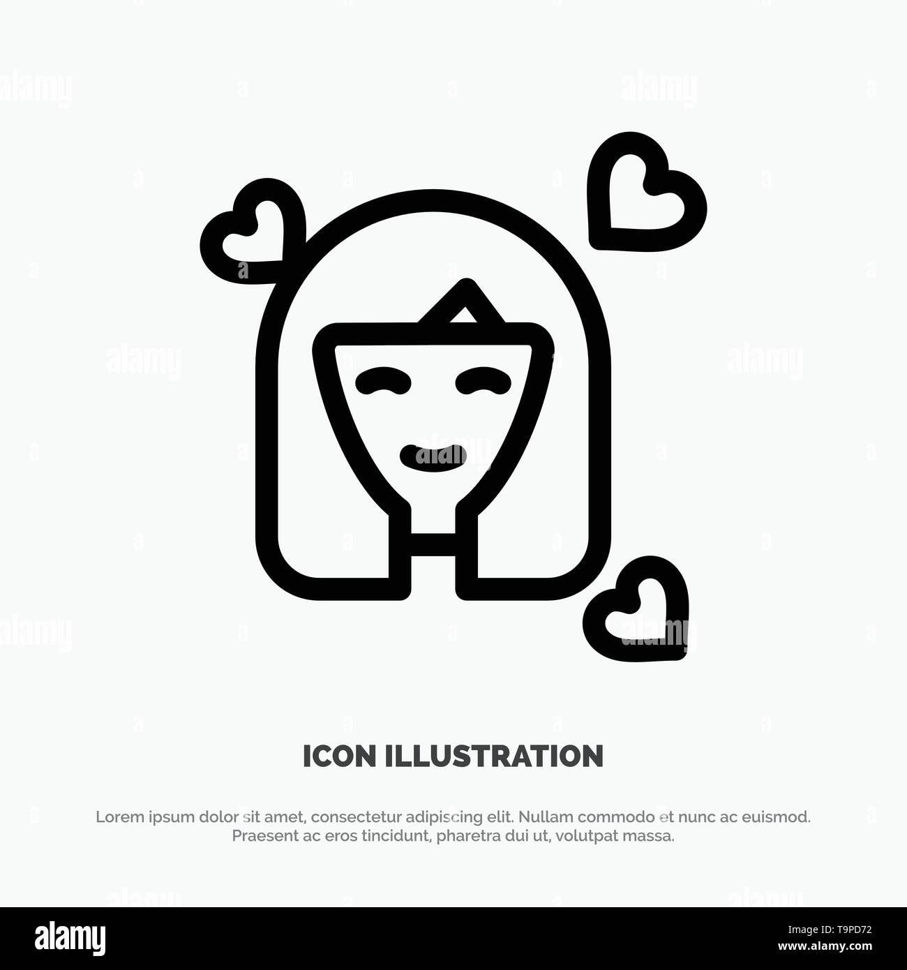 Women line Stock Vector Images - Alamy