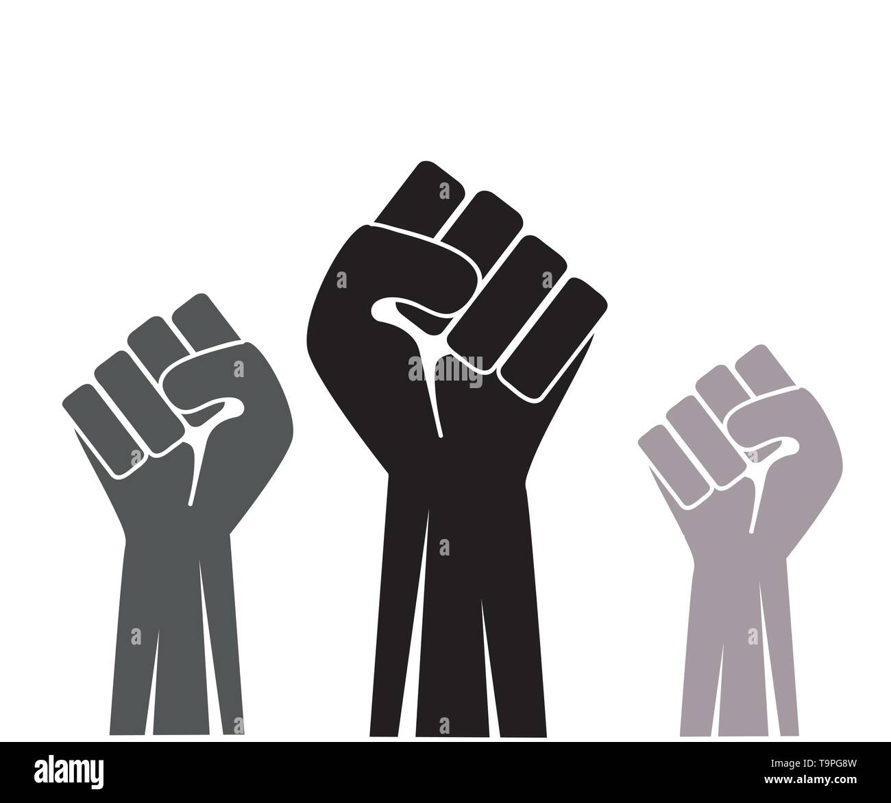 Fist up icon vector illustration Stock Vector Image & Art Alamy