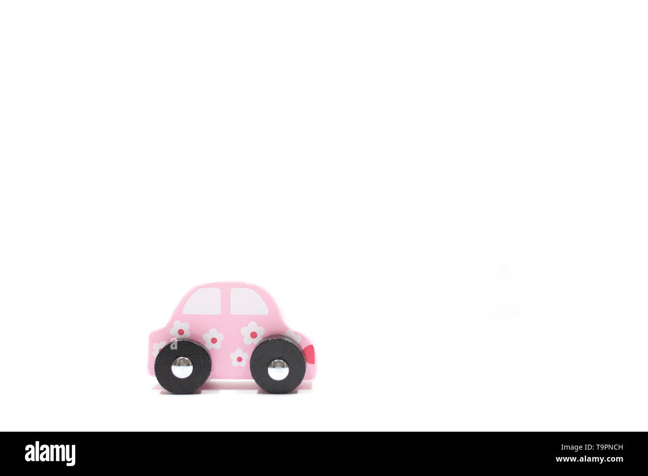 cars on white background. learn how to drive. get the car license. summer purpose learn rules of thumb. car model Stock Photo