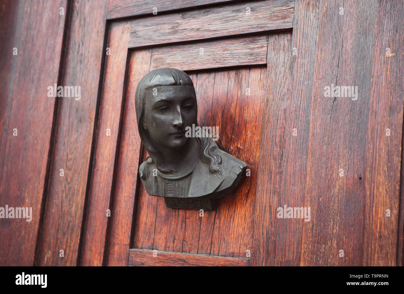 KRAKOW23 APRIL,2019 Portrait of Saint Casimir Jagiellon prince of